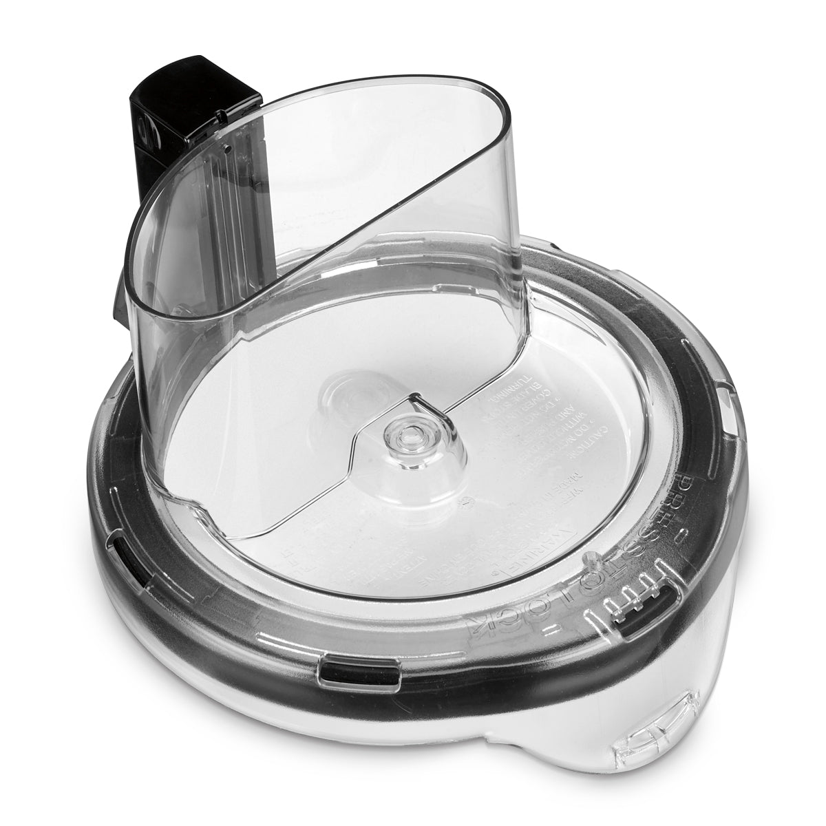 Waring WFP16S3A WFP16S Series 4-Quart Batch Bowl Cover Lid Component with Safety Interlock