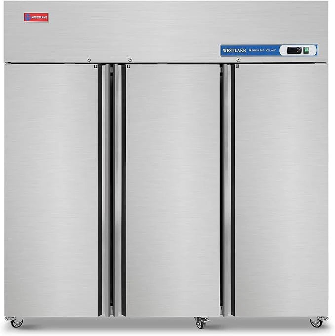 West Lake WK-72F Commercial Freezer 72" 3-Door -8-0°F