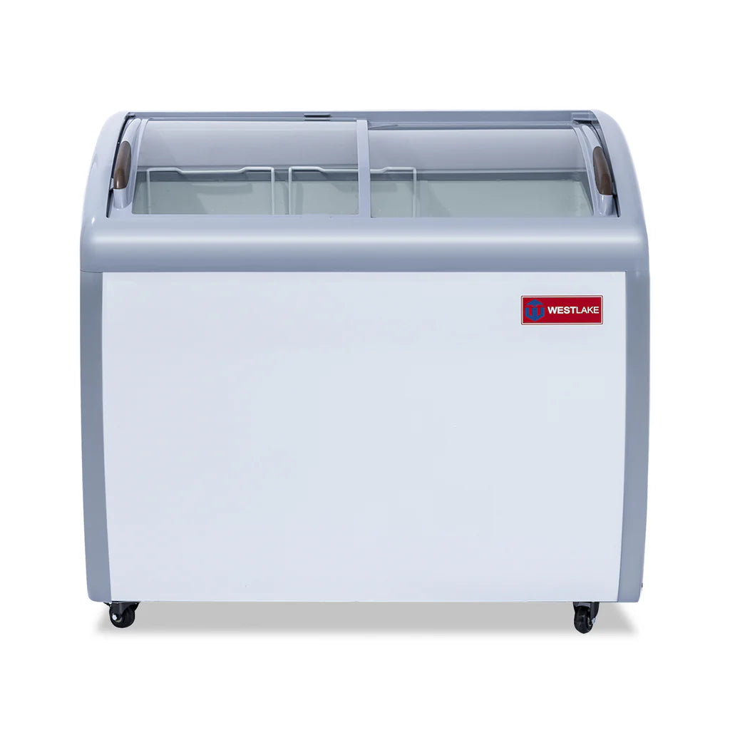 Westlake WK-SD260JY 9.2 Cu. Ft. Commercial Flat Glass Top Display Freezer