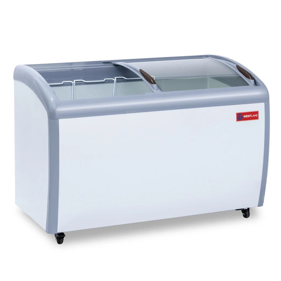 WESTLAKE WK-SD360JY 12.8 Cu.Ft. 2-in-1 Convertible Ice Cream Display Freezer and Refrigerator -15°F to 41°F