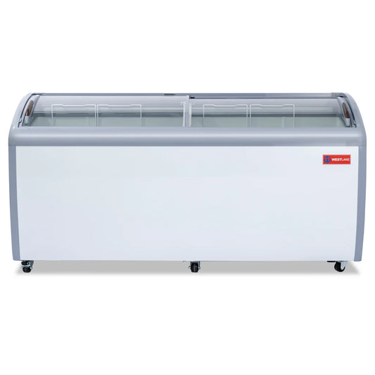 Westlake WK-SD560JY 19.8 Cu. Ft. Commercial Flat Glass Top Display Freezer