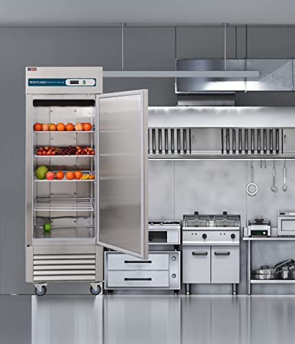 WESTLAKE WKF-23B 23 Cu.Ft. 1-Solid-Door Reach-In Freezer -8°F to 0°F