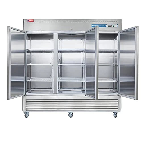 West Lake WKR-82B Reach-In Refrigerator 3 Door 33-40°F