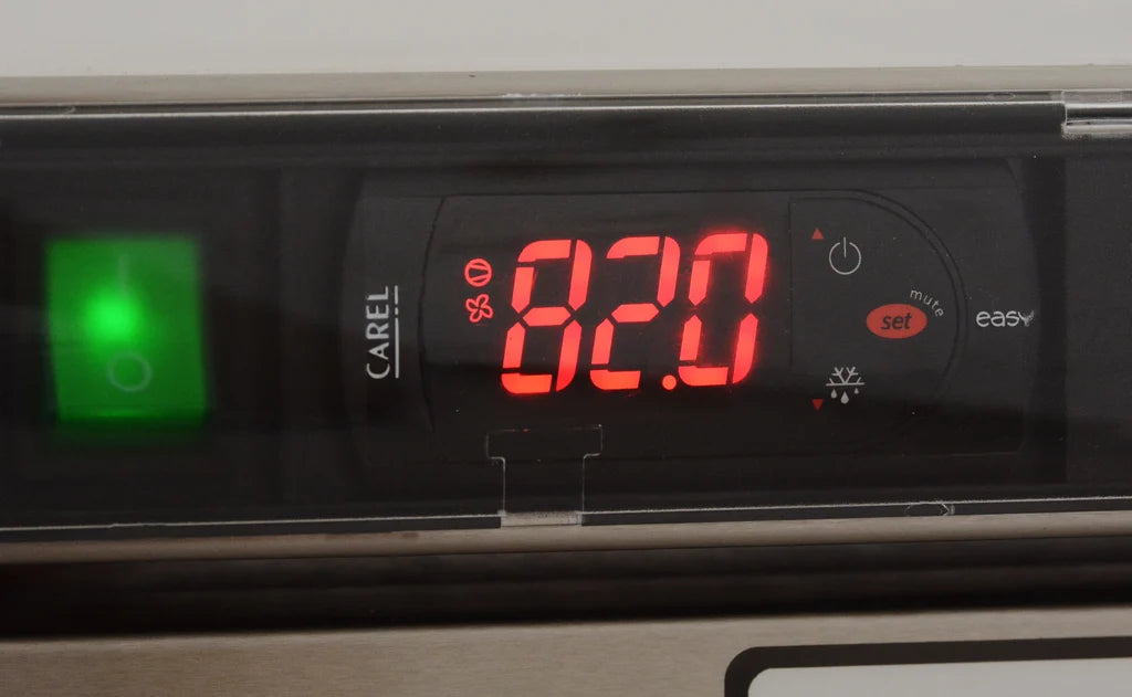 WESTLAKE WKSR-48BM 2 Solid Doors Standard Top Prep Table Refrigerator 33°F to 41°F