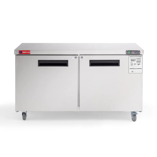 West Lake WKTR-60B Undercounter Refrigerator 2 Door 33-40°F