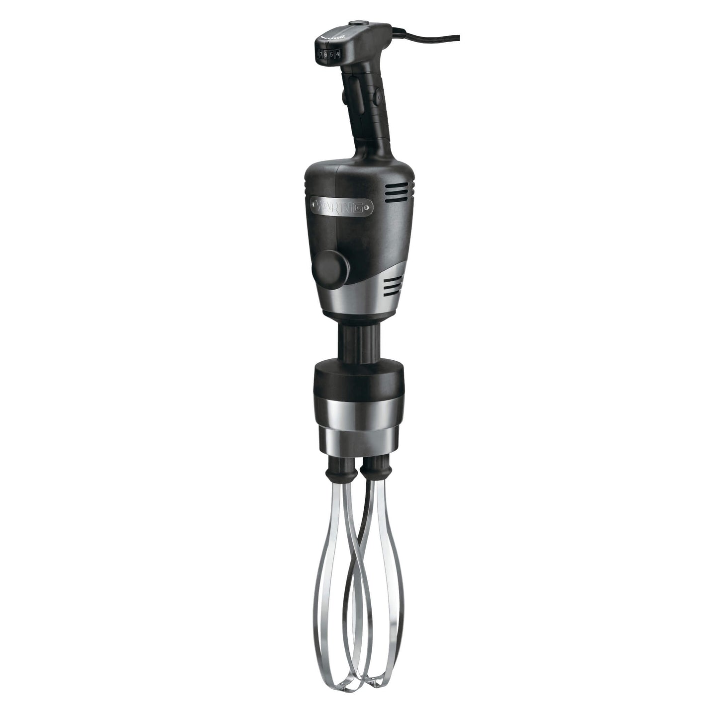 Waring WSBPPWA Big Stik Heavy-Duty Commercial Immersion Blender Stainless Steel Power Whisk Attachment