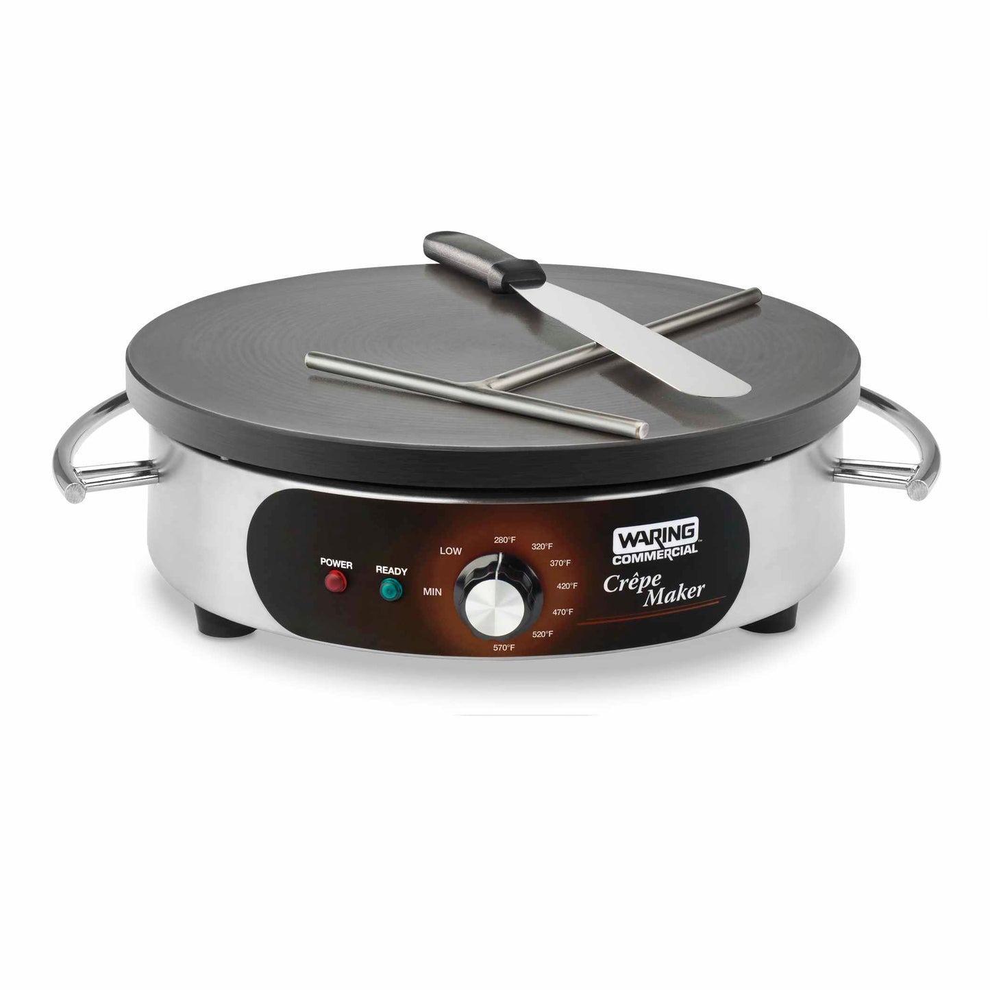 Waring WSC165BX Commercial 16-Inch Crepe Maker Head 208V/240V High-Voltage Workstation