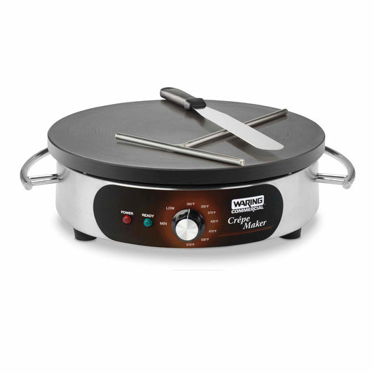 Waring WSC165BX Commercial 16-Inch Crepe Maker Head 208V/240V High-Voltage Workstation