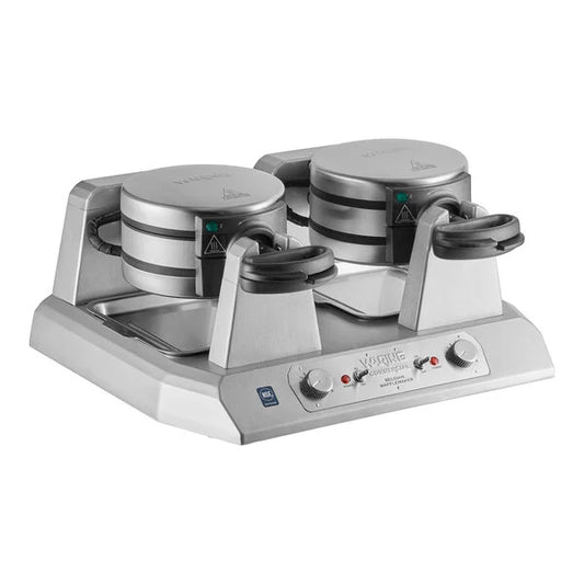 Waring WW300BX Commercial Side-by-Side Double Belgian Waffle Maker Head 208V High-Volume Station