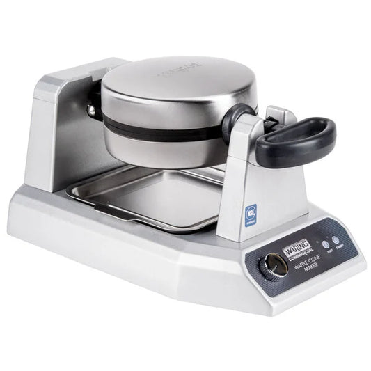Waring WWCM200 Commercial Double Waffle Cone Maker Head Stacked Countertop Baking Station