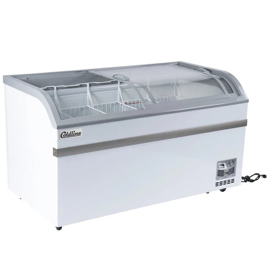 Coldline XS500YX 58 Inch 17.7 Cu. Ft. Freezer -14.8 F to -0.4 F