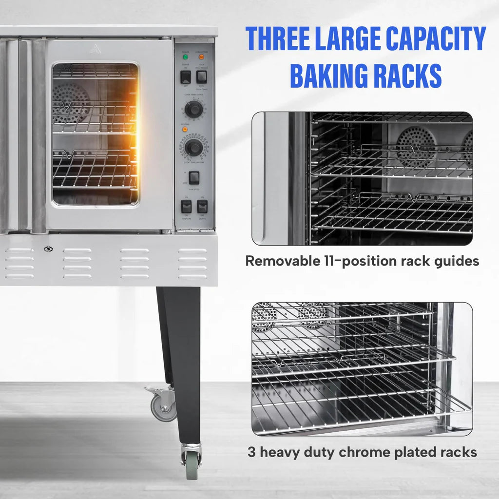 West Lake GCO511 Convection Oven 39" 60,000 Btu