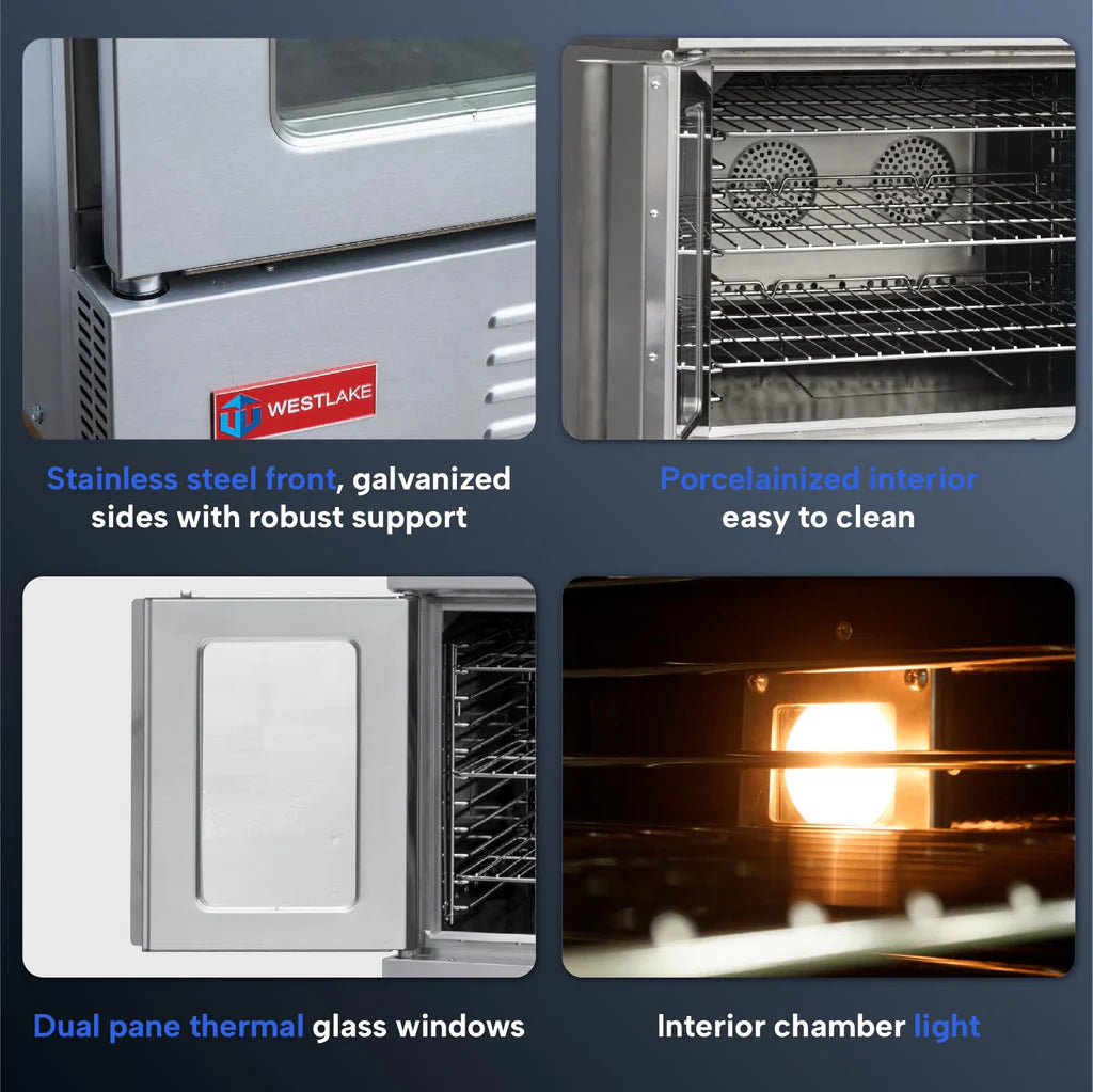 West Lake GCO511 Convection Oven 39" 60,000 Btu